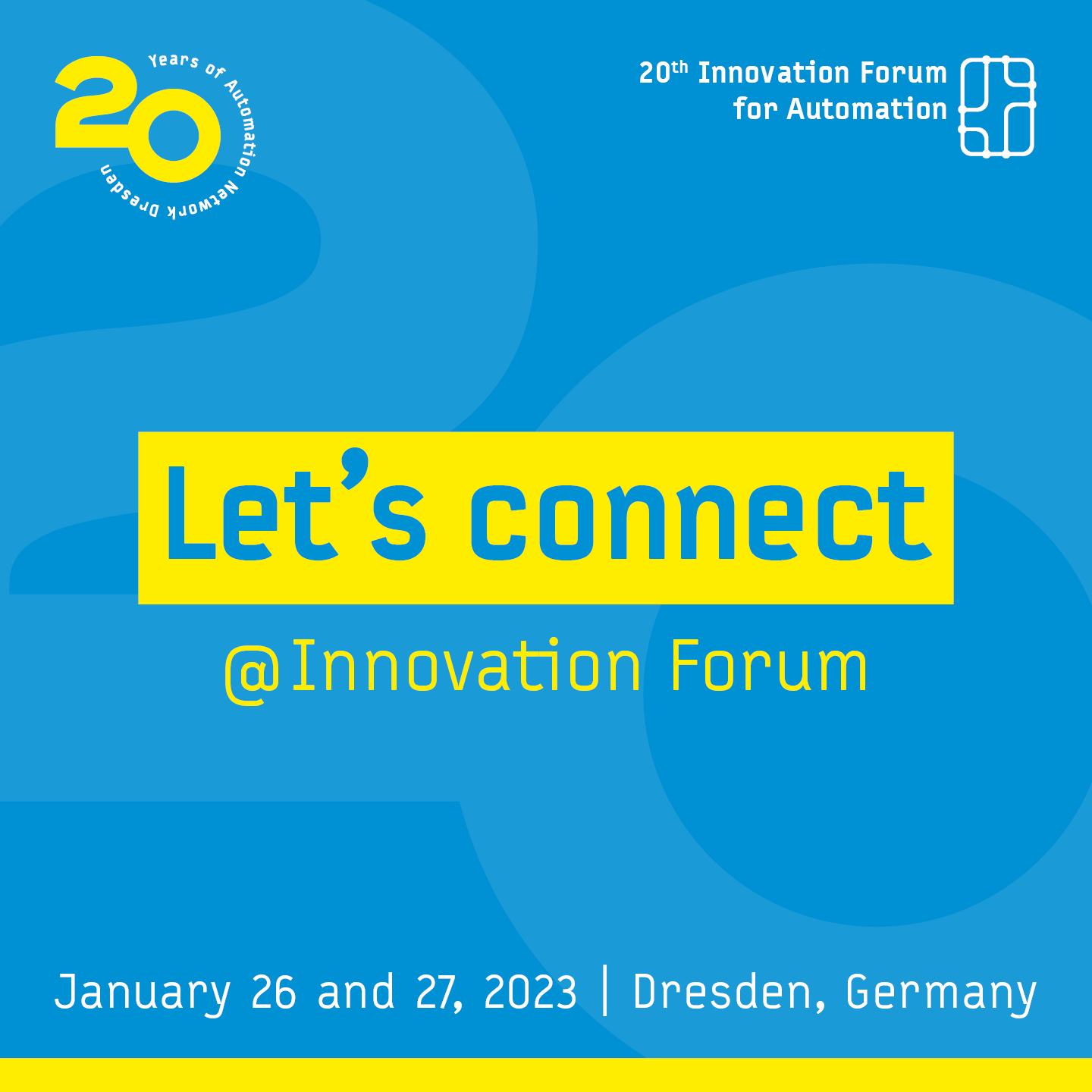 20th. Innovation Forum for Automation Forum Fabmatics